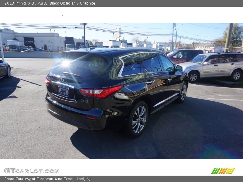 Black Obsidian / Graphite 2013 Infiniti JX 35 AWD