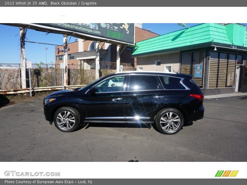 Black Obsidian / Graphite 2013 Infiniti JX 35 AWD