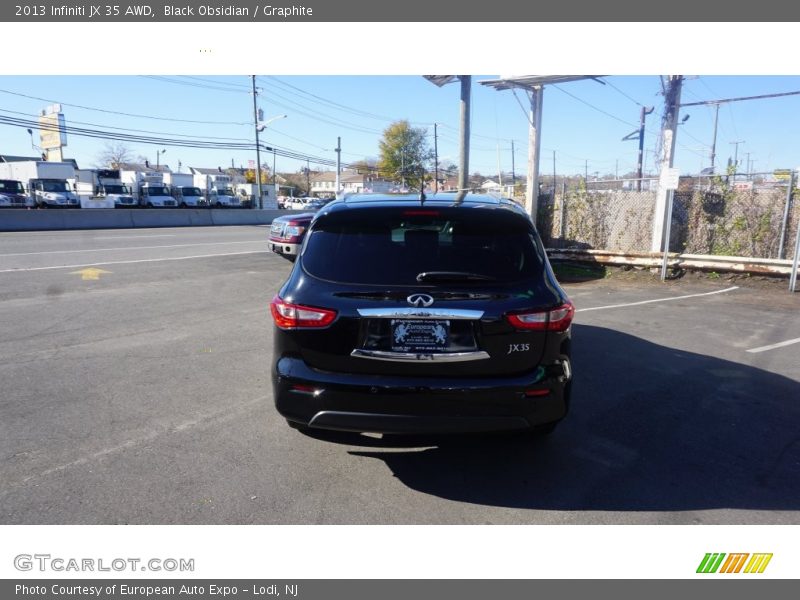 Black Obsidian / Graphite 2013 Infiniti JX 35 AWD
