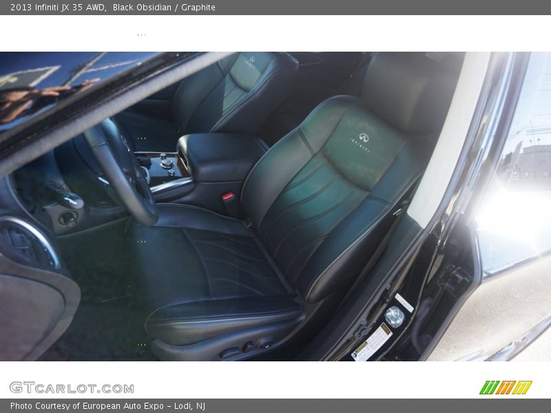 Black Obsidian / Graphite 2013 Infiniti JX 35 AWD
