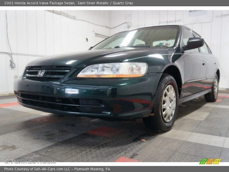 Satin Silver Metallic / Quartz Gray 2001 Honda Accord Value Package Sedan