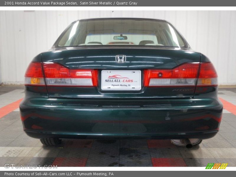 Satin Silver Metallic / Quartz Gray 2001 Honda Accord Value Package Sedan