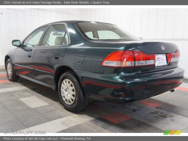 Satin Silver Metallic / Quartz Gray 2001 Honda Accord Value Package Sedan