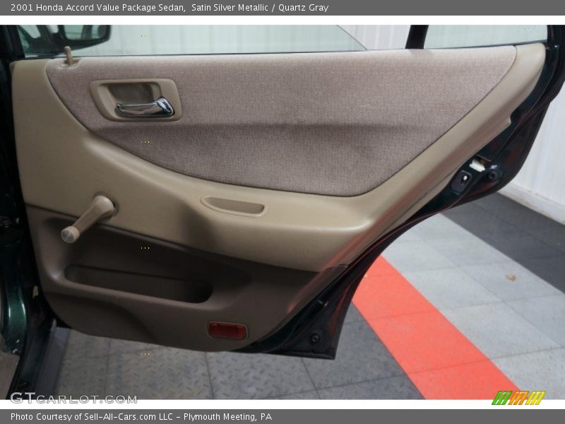 Satin Silver Metallic / Quartz Gray 2001 Honda Accord Value Package Sedan