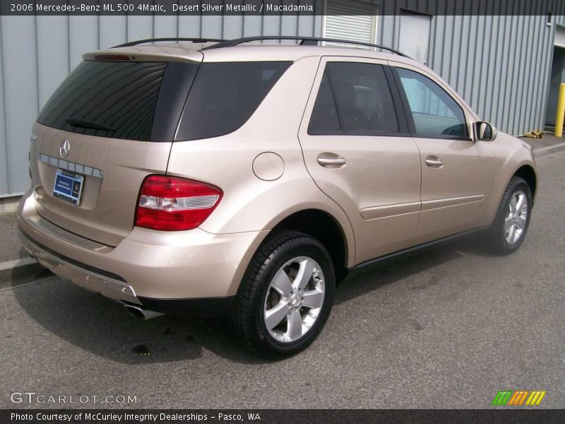 Desert Silver Metallic / Macadamia 2006 Mercedes-Benz ML 500 4Matic