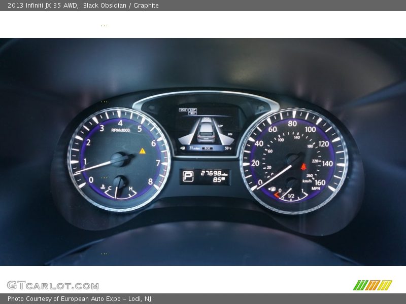 Black Obsidian / Graphite 2013 Infiniti JX 35 AWD
