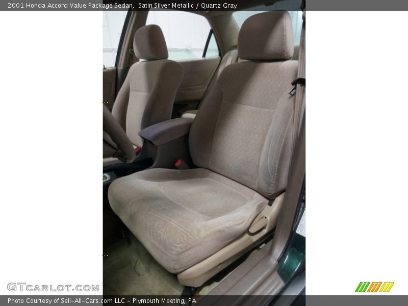 Satin Silver Metallic / Quartz Gray 2001 Honda Accord Value Package Sedan