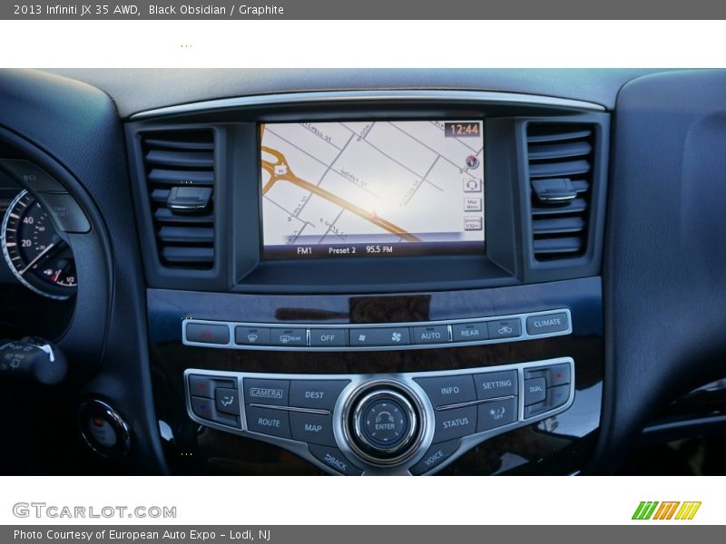 Black Obsidian / Graphite 2013 Infiniti JX 35 AWD