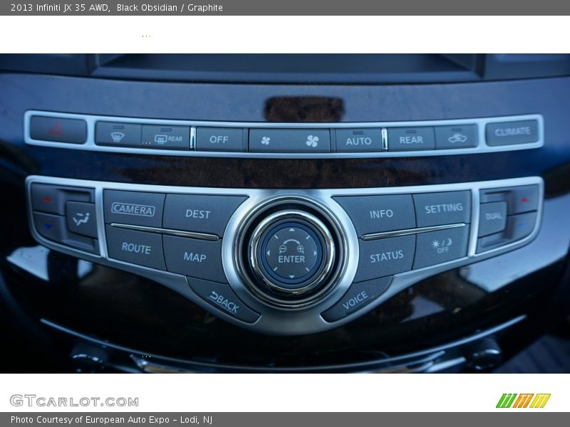 Black Obsidian / Graphite 2013 Infiniti JX 35 AWD