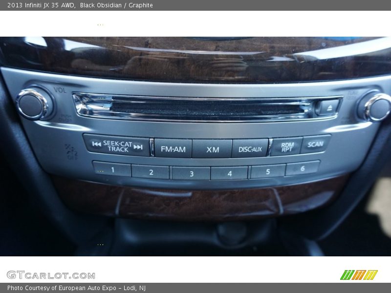 Black Obsidian / Graphite 2013 Infiniti JX 35 AWD