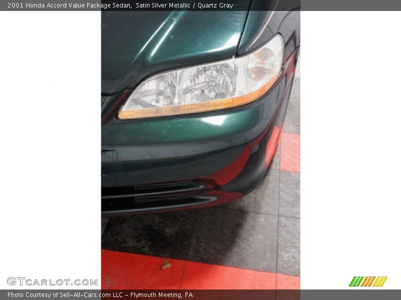 Satin Silver Metallic / Quartz Gray 2001 Honda Accord Value Package Sedan