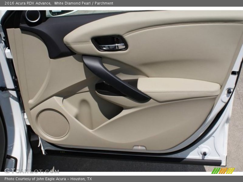 White Diamond Pearl / Parchment 2016 Acura RDX Advance