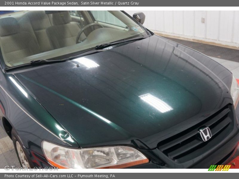 Satin Silver Metallic / Quartz Gray 2001 Honda Accord Value Package Sedan