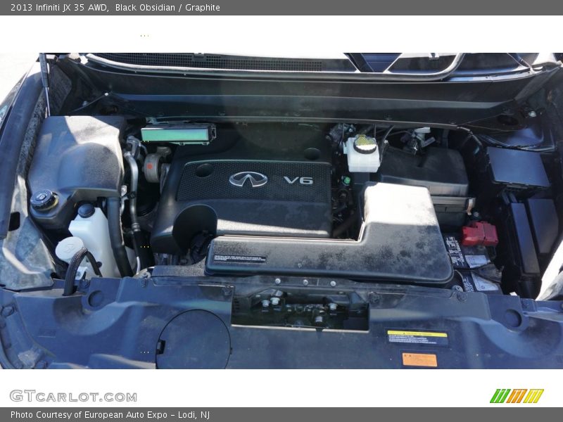 Black Obsidian / Graphite 2013 Infiniti JX 35 AWD