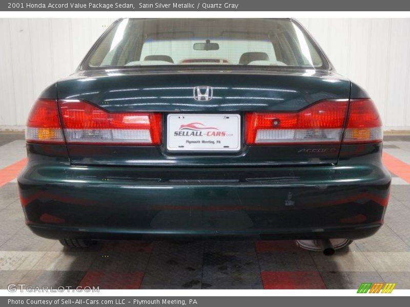 Satin Silver Metallic / Quartz Gray 2001 Honda Accord Value Package Sedan