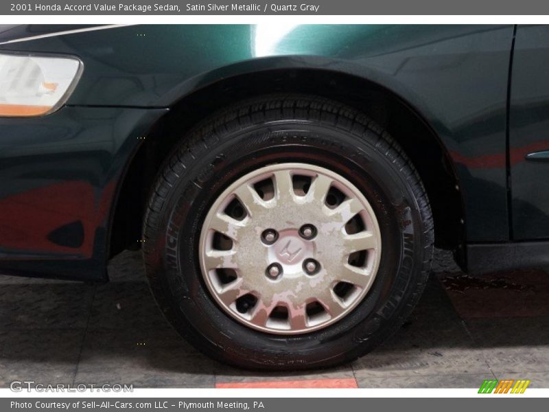 Satin Silver Metallic / Quartz Gray 2001 Honda Accord Value Package Sedan