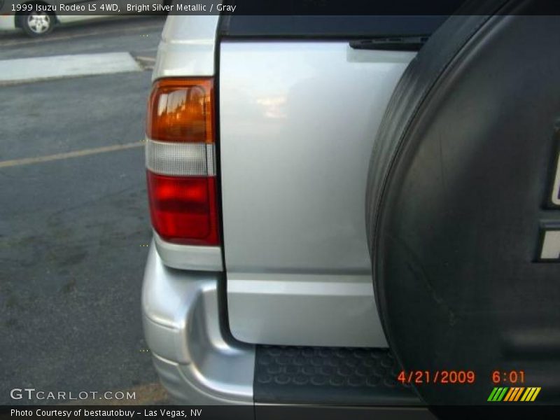 Bright Silver Metallic / Gray 1999 Isuzu Rodeo LS 4WD