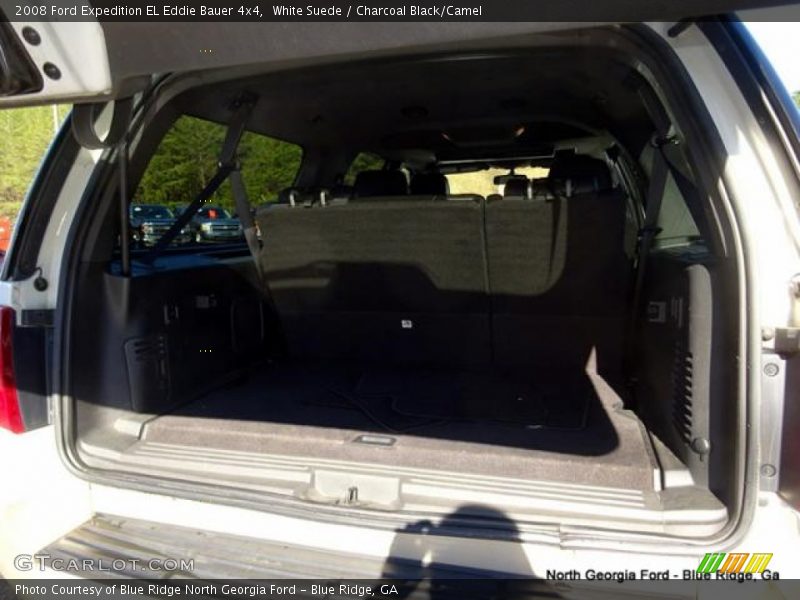 White Suede / Charcoal Black/Camel 2008 Ford Expedition EL Eddie Bauer 4x4