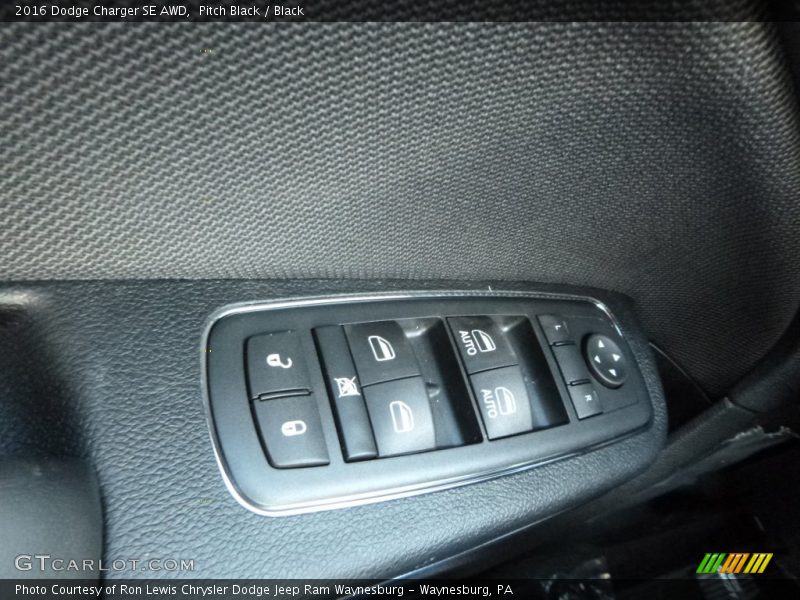 Controls of 2016 Charger SE AWD