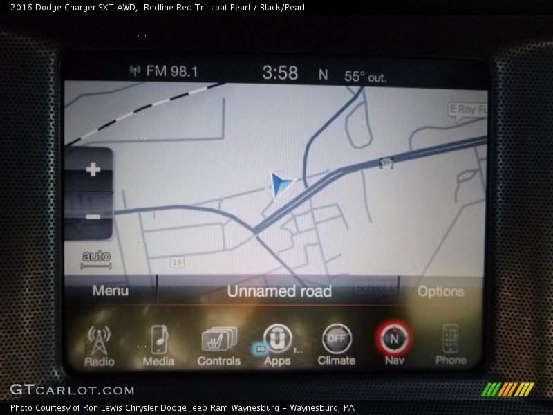 Redline Red Tri-coat Pearl / Black/Pearl 2016 Dodge Charger SXT AWD