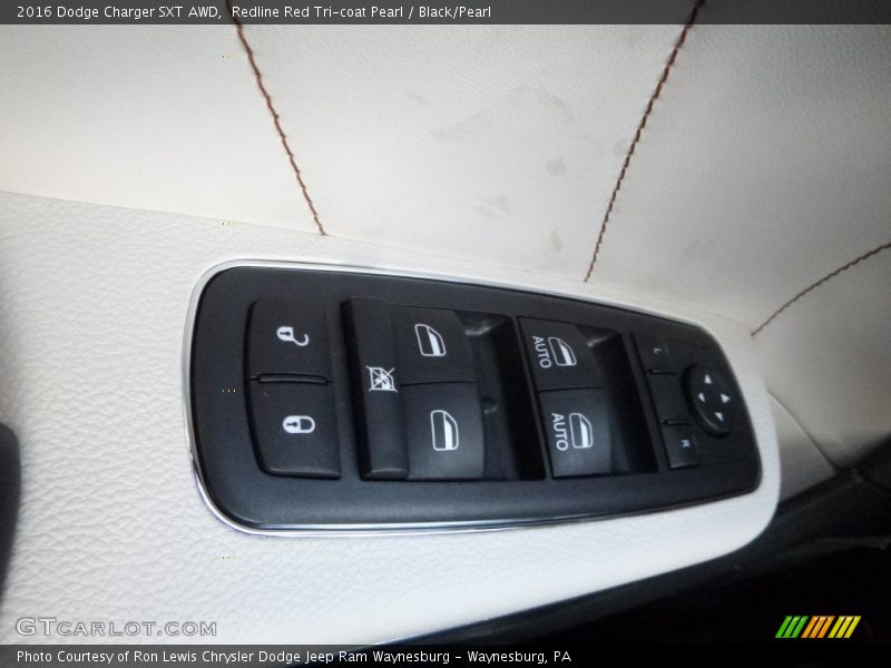 Redline Red Tri-coat Pearl / Black/Pearl 2016 Dodge Charger SXT AWD