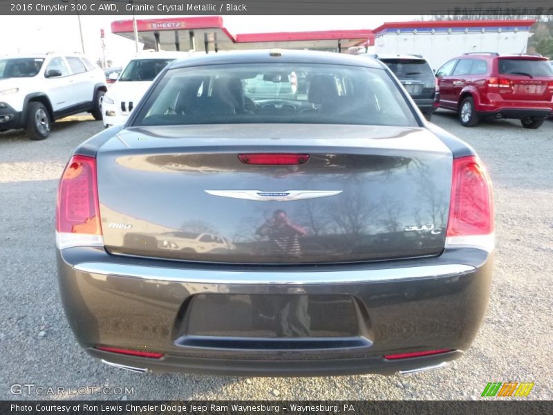 Granite Crystal Metallic / Black 2016 Chrysler 300 C AWD
