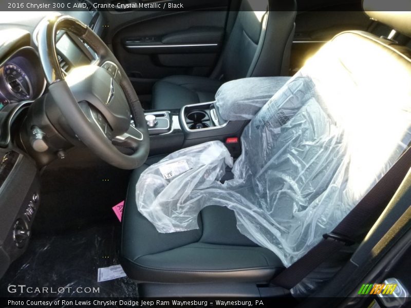 Granite Crystal Metallic / Black 2016 Chrysler 300 C AWD