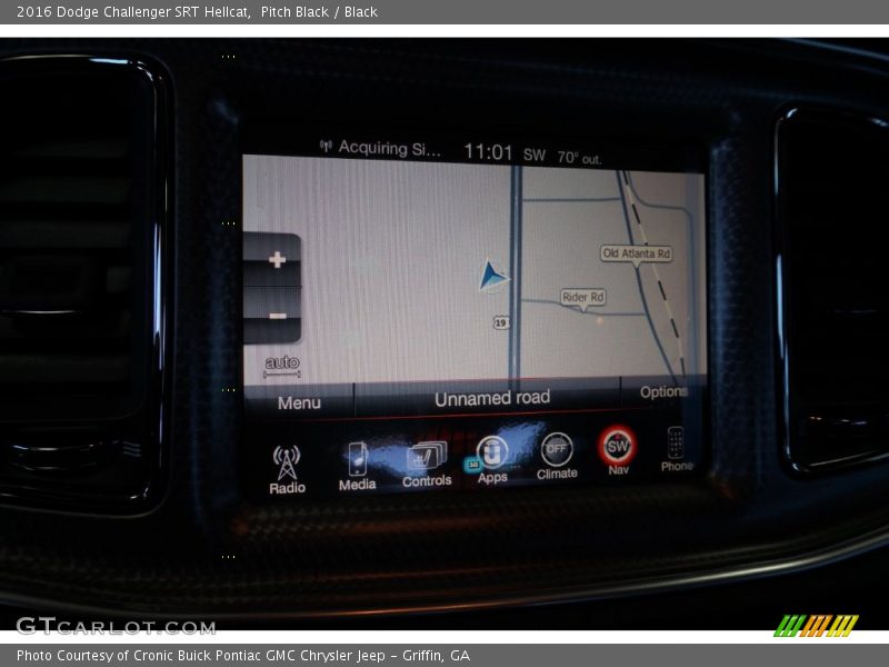 Pitch Black / Black 2016 Dodge Challenger SRT Hellcat