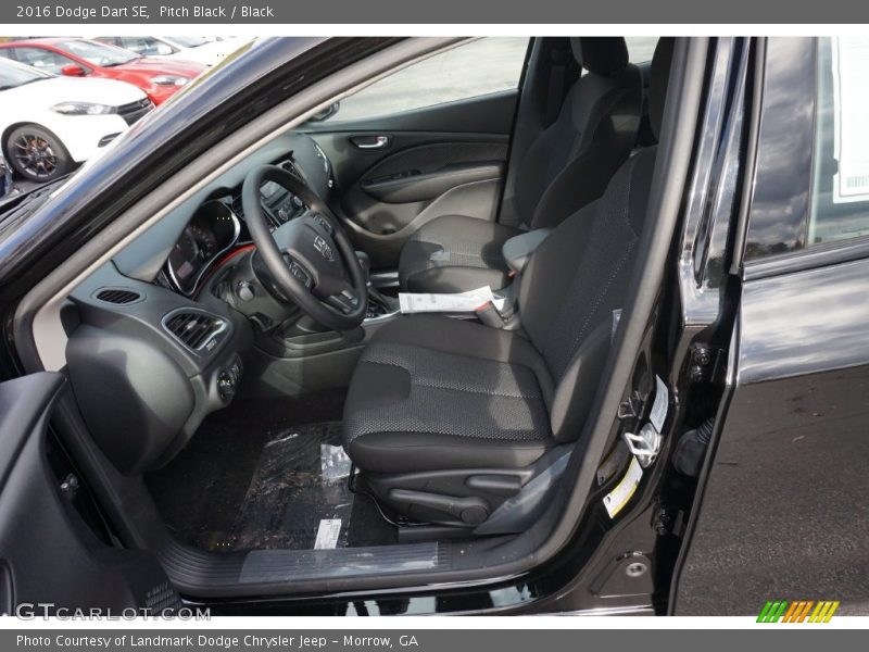 Pitch Black / Black 2016 Dodge Dart SE