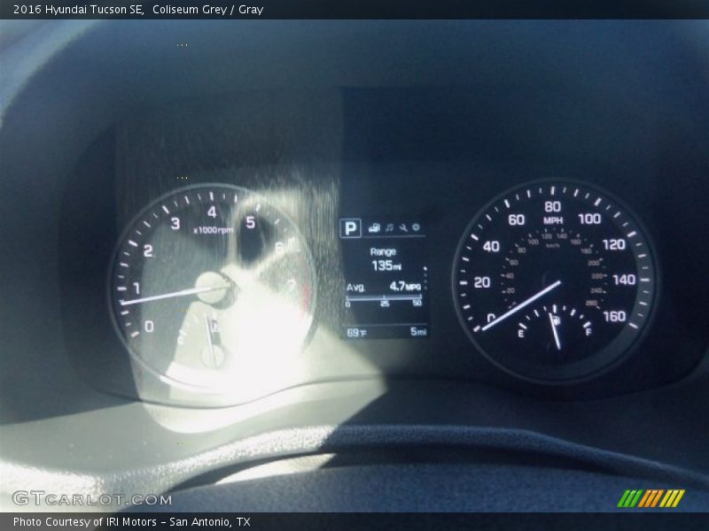 Coliseum Grey / Gray 2016 Hyundai Tucson SE