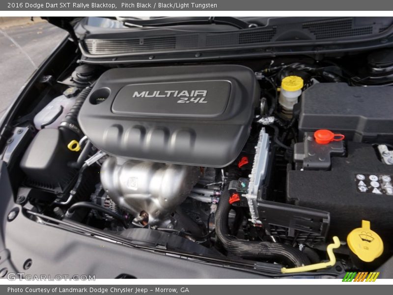 Pitch Black / Black/Light Tungsten 2016 Dodge Dart SXT Rallye Blacktop