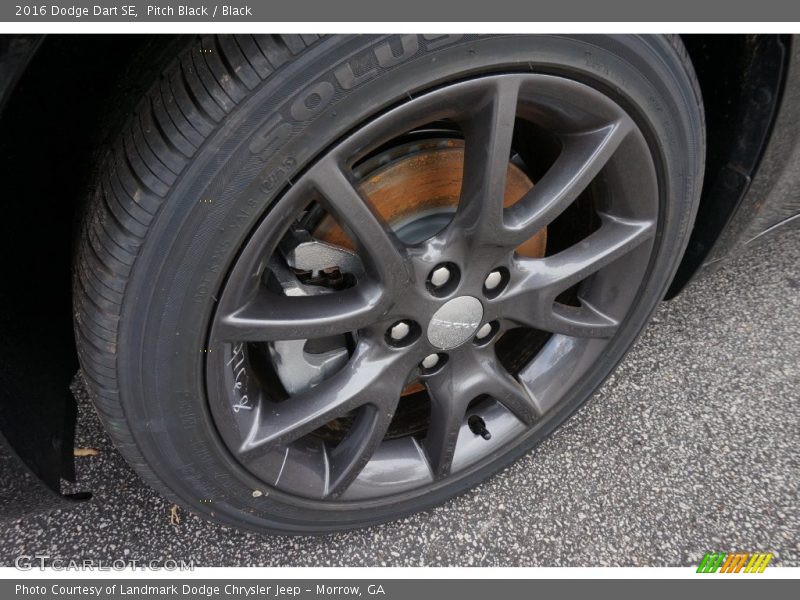 Pitch Black / Black 2016 Dodge Dart SE
