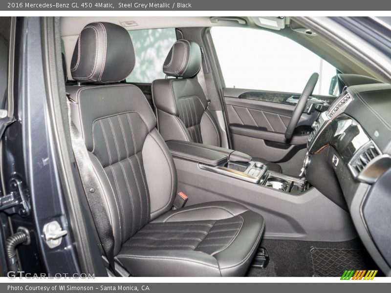 Steel Grey Metallic / Black 2016 Mercedes-Benz GL 450 4Matic