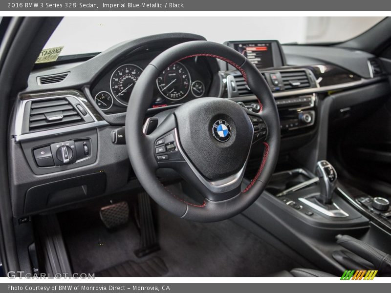 Imperial Blue Metallic / Black 2016 BMW 3 Series 328i Sedan