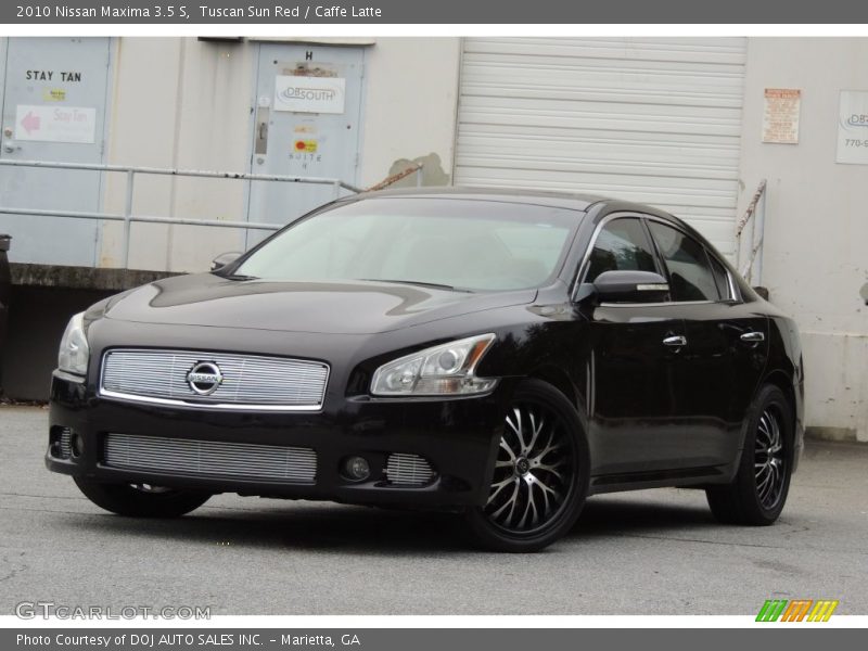 Tuscan Sun Red / Caffe Latte 2010 Nissan Maxima 3.5 S