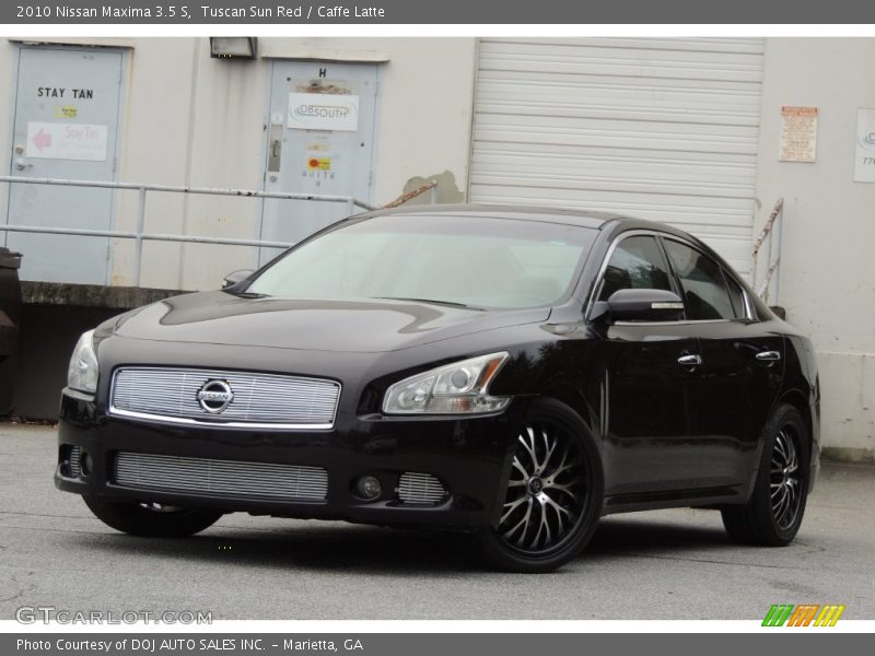 Tuscan Sun Red / Caffe Latte 2010 Nissan Maxima 3.5 S