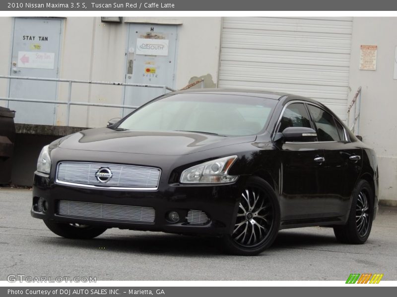 Tuscan Sun Red / Caffe Latte 2010 Nissan Maxima 3.5 S