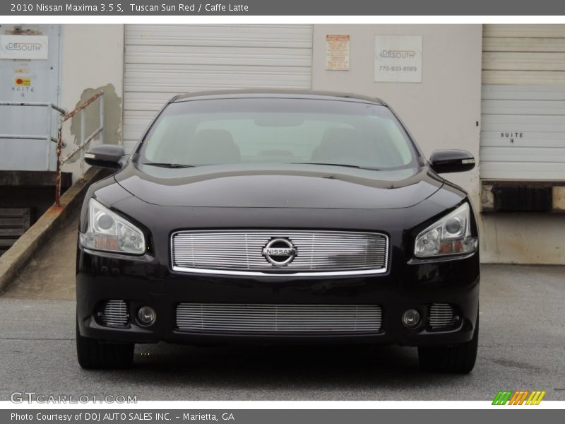 Tuscan Sun Red / Caffe Latte 2010 Nissan Maxima 3.5 S