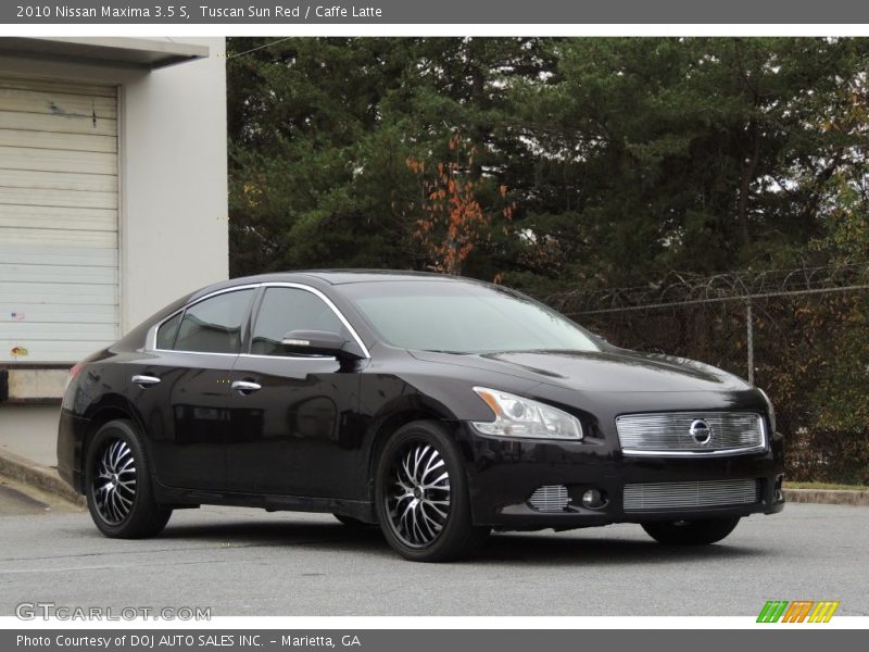 Tuscan Sun Red / Caffe Latte 2010 Nissan Maxima 3.5 S