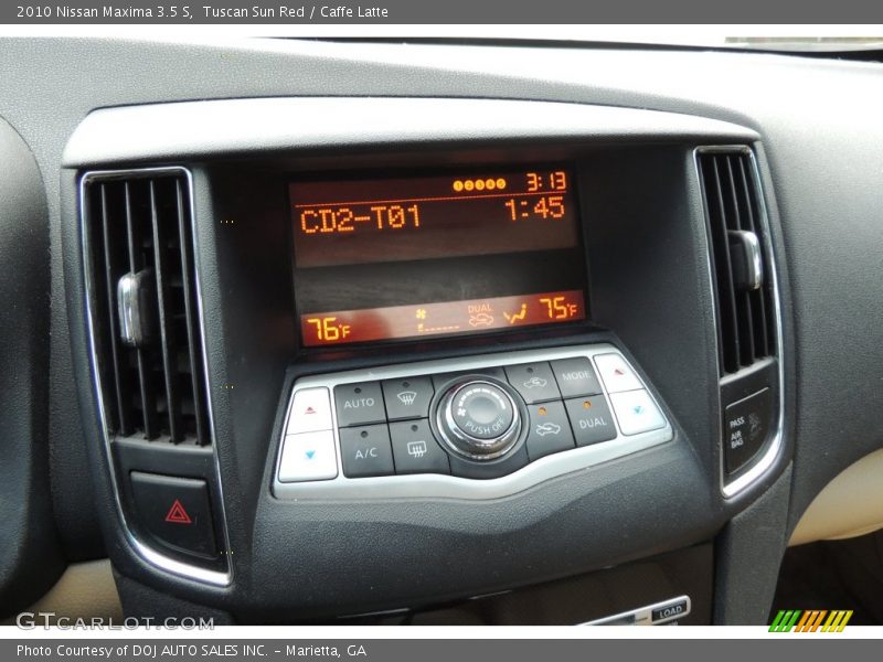 Tuscan Sun Red / Caffe Latte 2010 Nissan Maxima 3.5 S