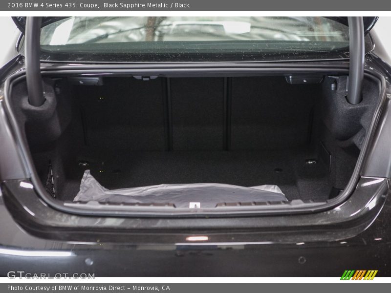  2016 4 Series 435i Coupe Trunk