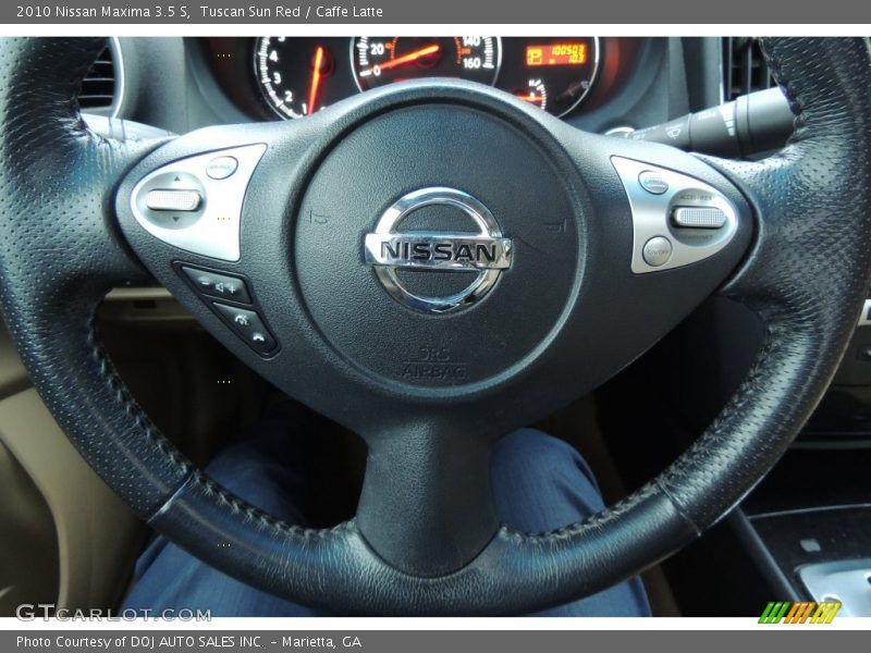 Tuscan Sun Red / Caffe Latte 2010 Nissan Maxima 3.5 S