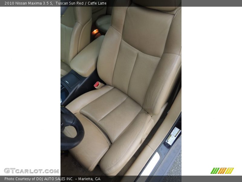 Tuscan Sun Red / Caffe Latte 2010 Nissan Maxima 3.5 S
