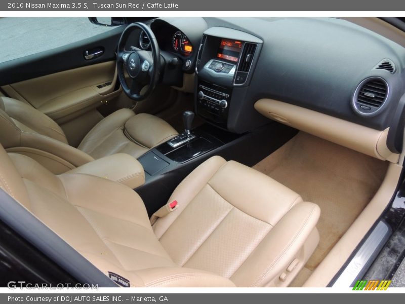 Tuscan Sun Red / Caffe Latte 2010 Nissan Maxima 3.5 S