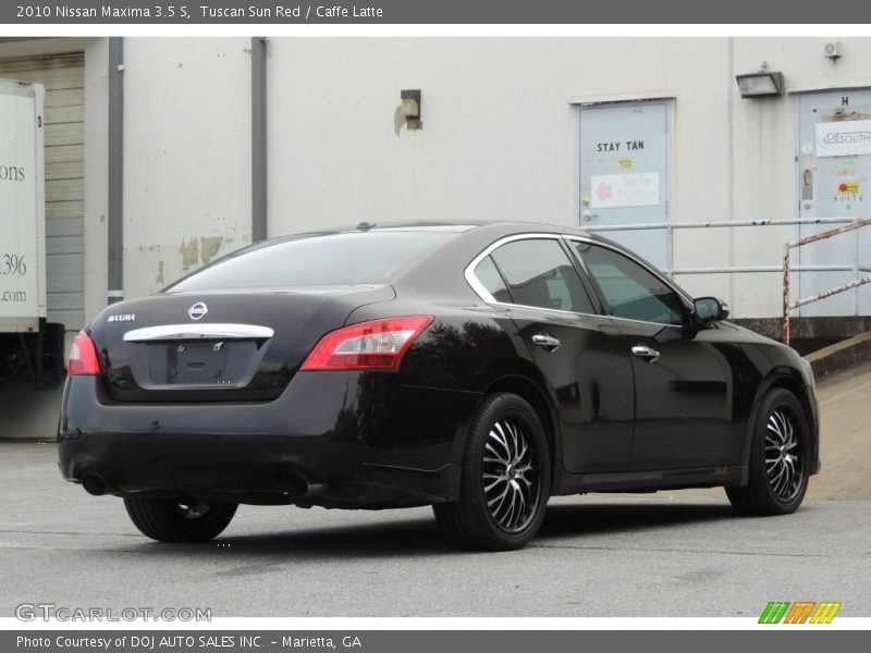 Tuscan Sun Red / Caffe Latte 2010 Nissan Maxima 3.5 S