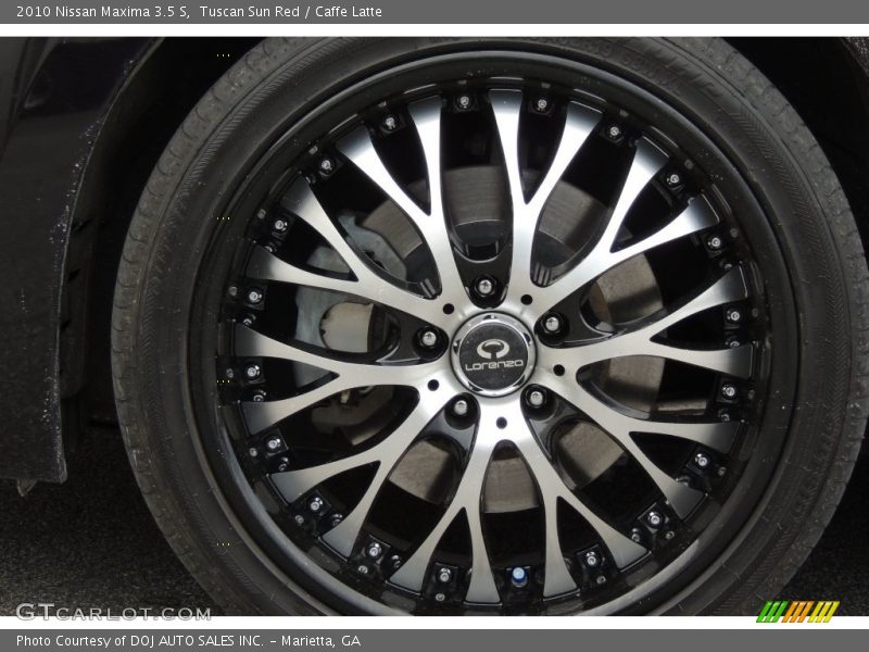 Tuscan Sun Red / Caffe Latte 2010 Nissan Maxima 3.5 S