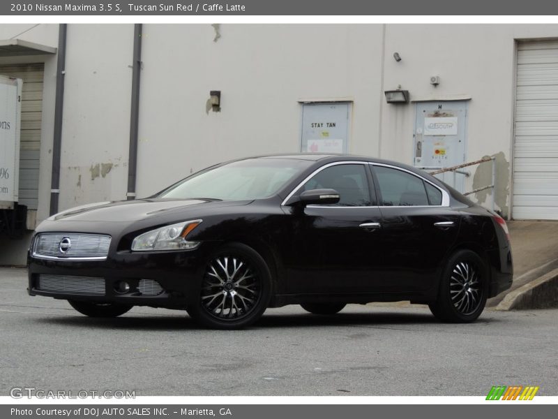Tuscan Sun Red / Caffe Latte 2010 Nissan Maxima 3.5 S