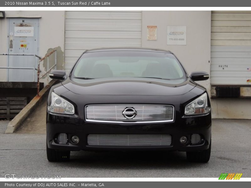 Tuscan Sun Red / Caffe Latte 2010 Nissan Maxima 3.5 S