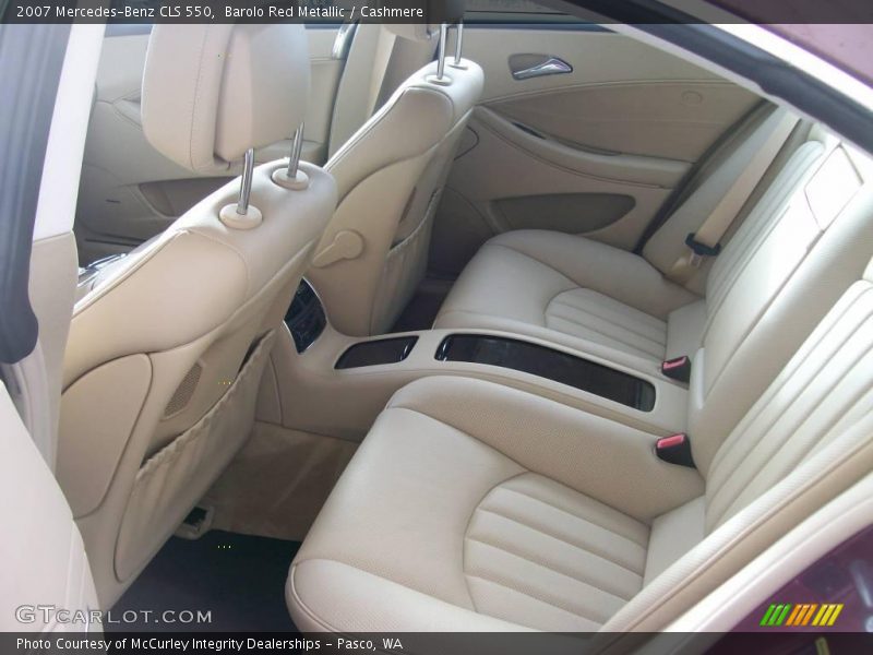 Barolo Red Metallic / Cashmere 2007 Mercedes-Benz CLS 550