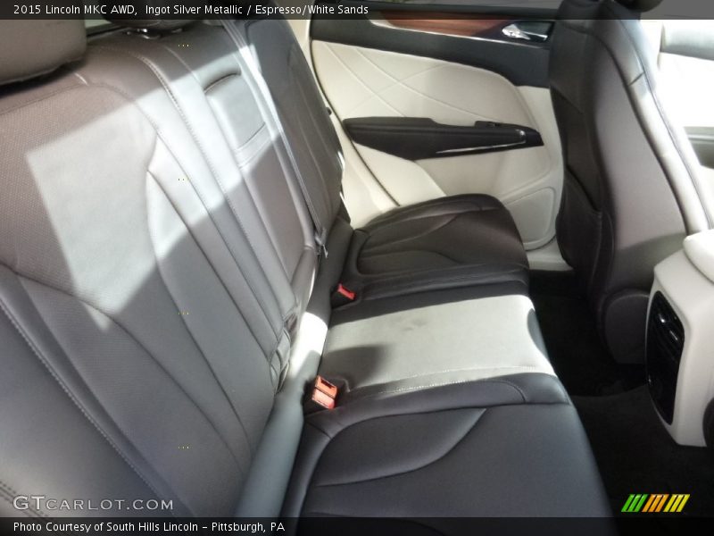 Ingot Silver Metallic / Espresso/White Sands 2015 Lincoln MKC AWD